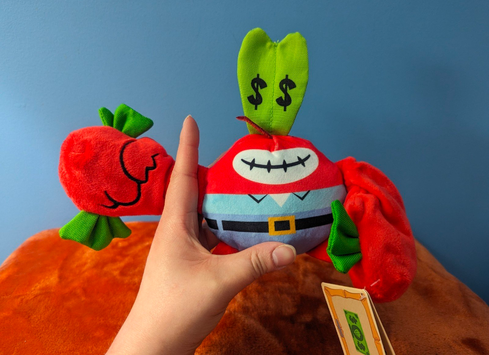 BarkBox Money Tugging Mr. Krabs