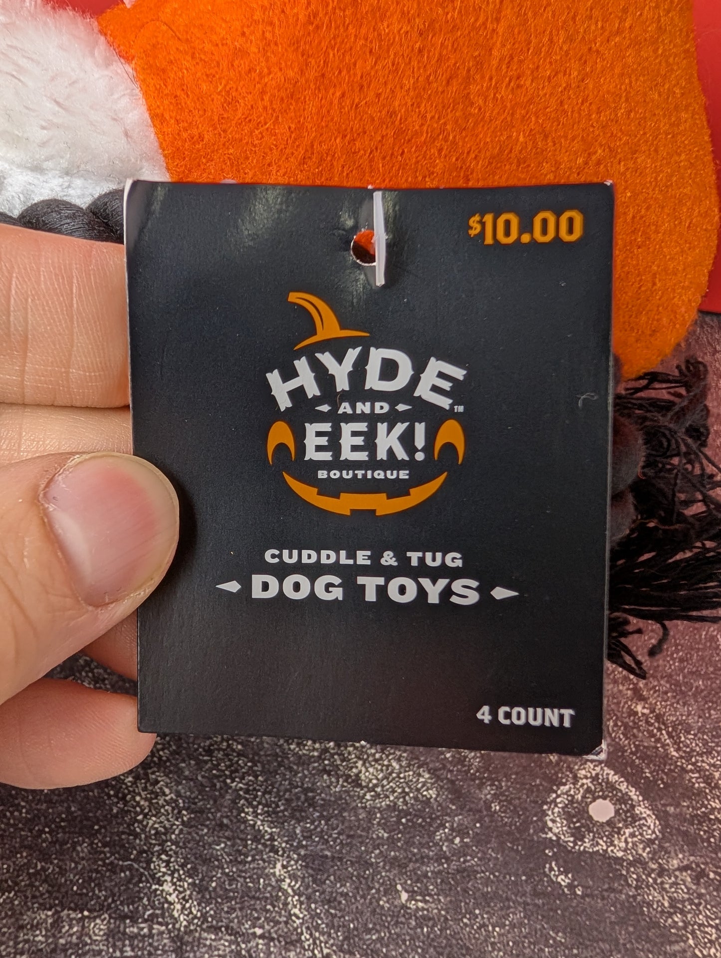 Hyde and Eek Halloween dog toy gift set
