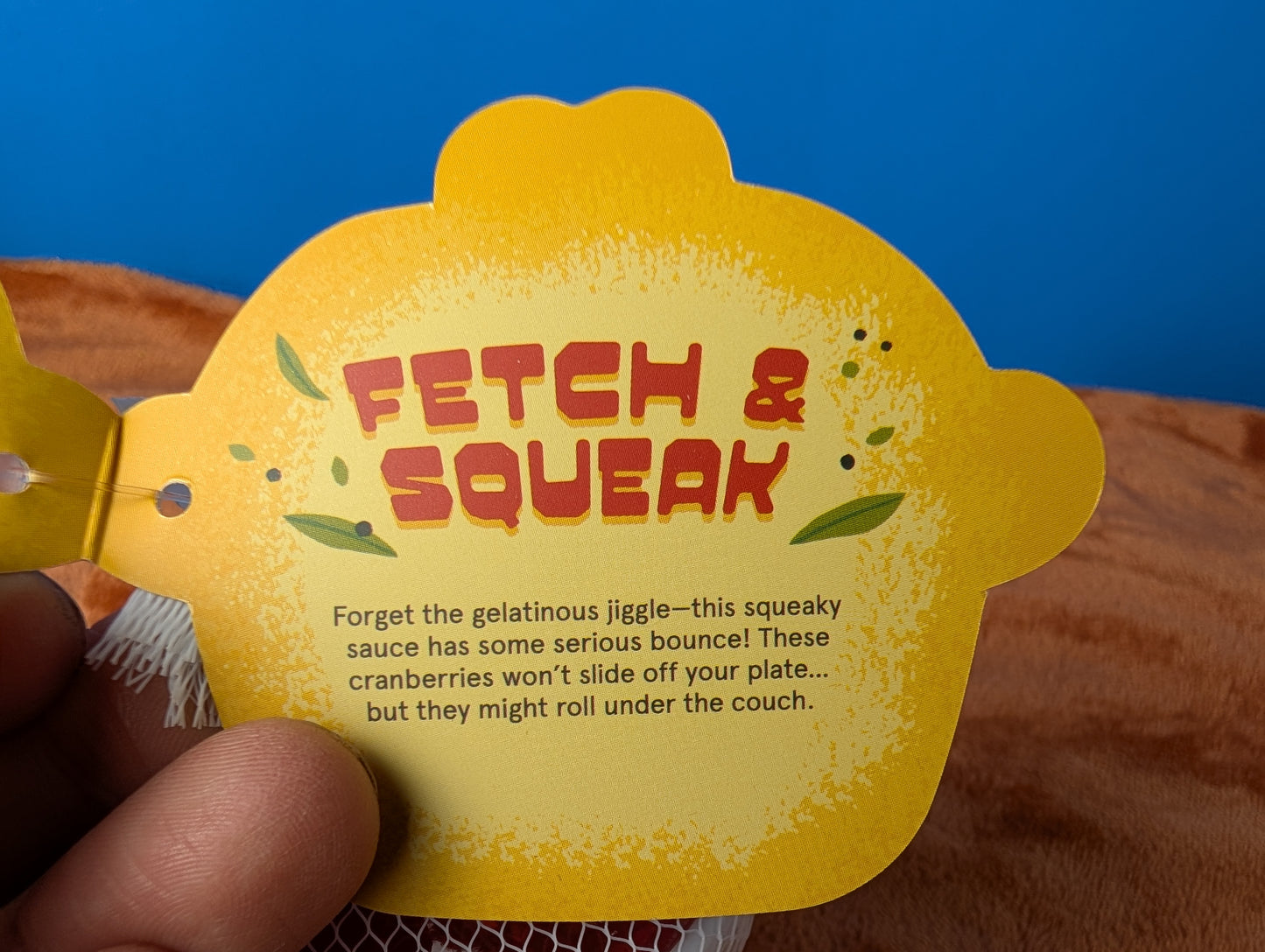 BarkBox Cramberry Sauce