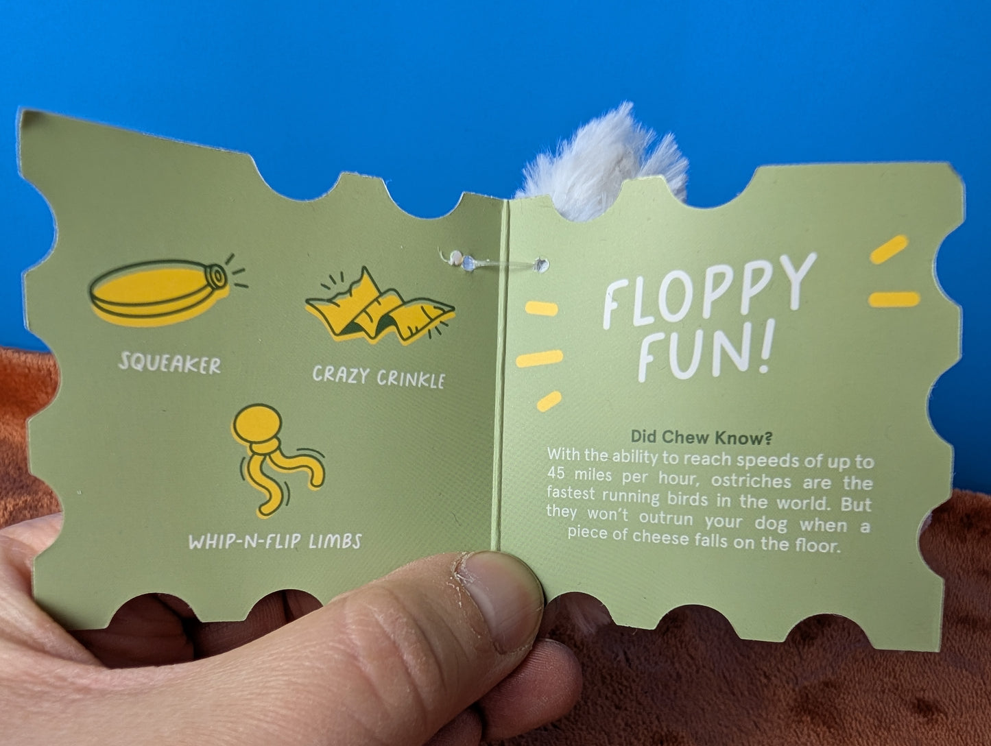 BarkBox Omari Ostrich