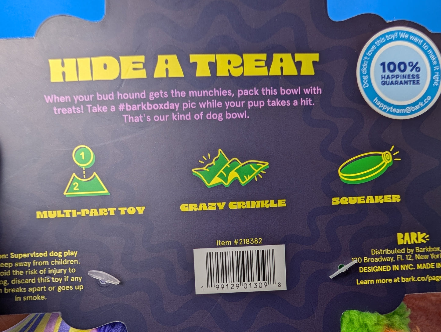 BarkBox Snack-a-bowl