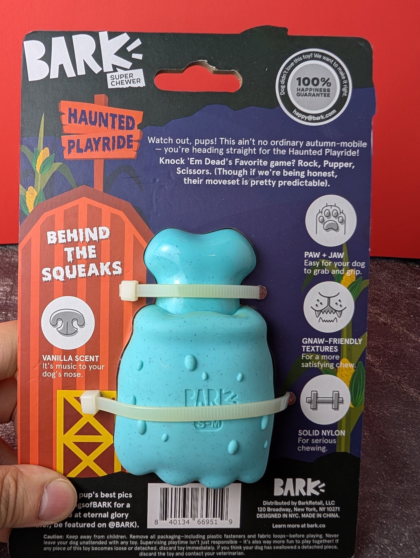 BarkBox Knock Em' Dead, zombie