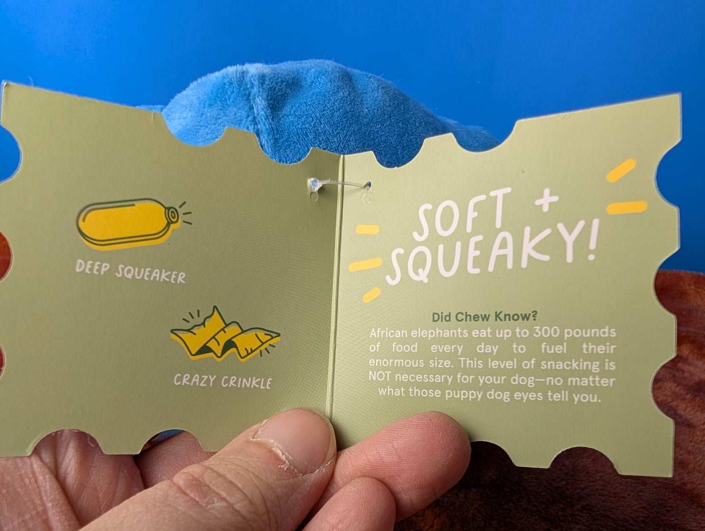 BarkBox Eucabeth Elephant