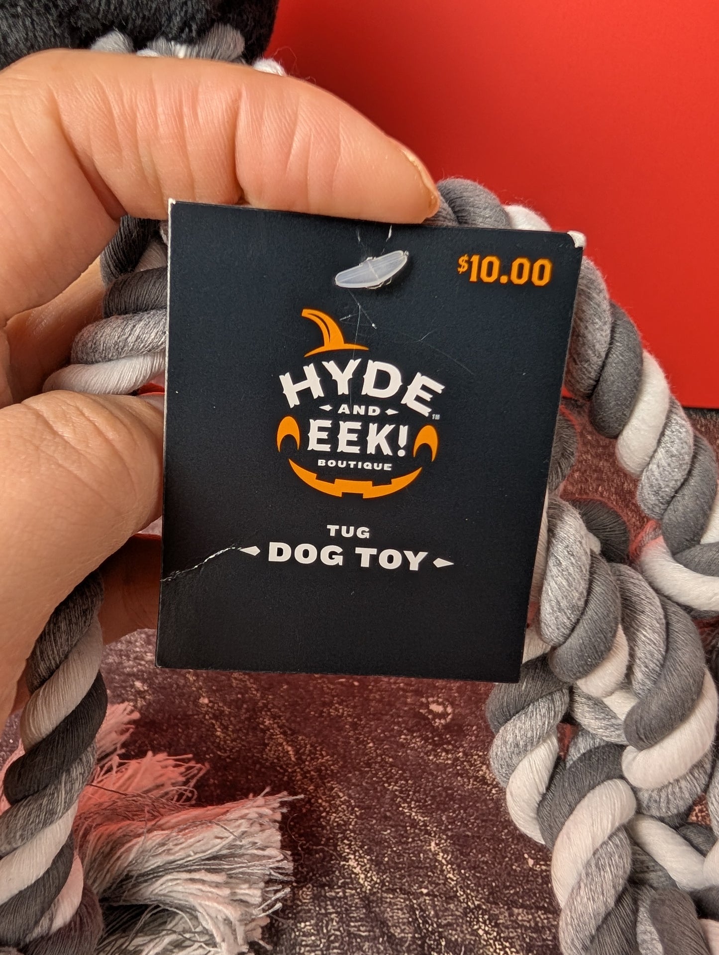 Hyde and Eek skeleton rope toy