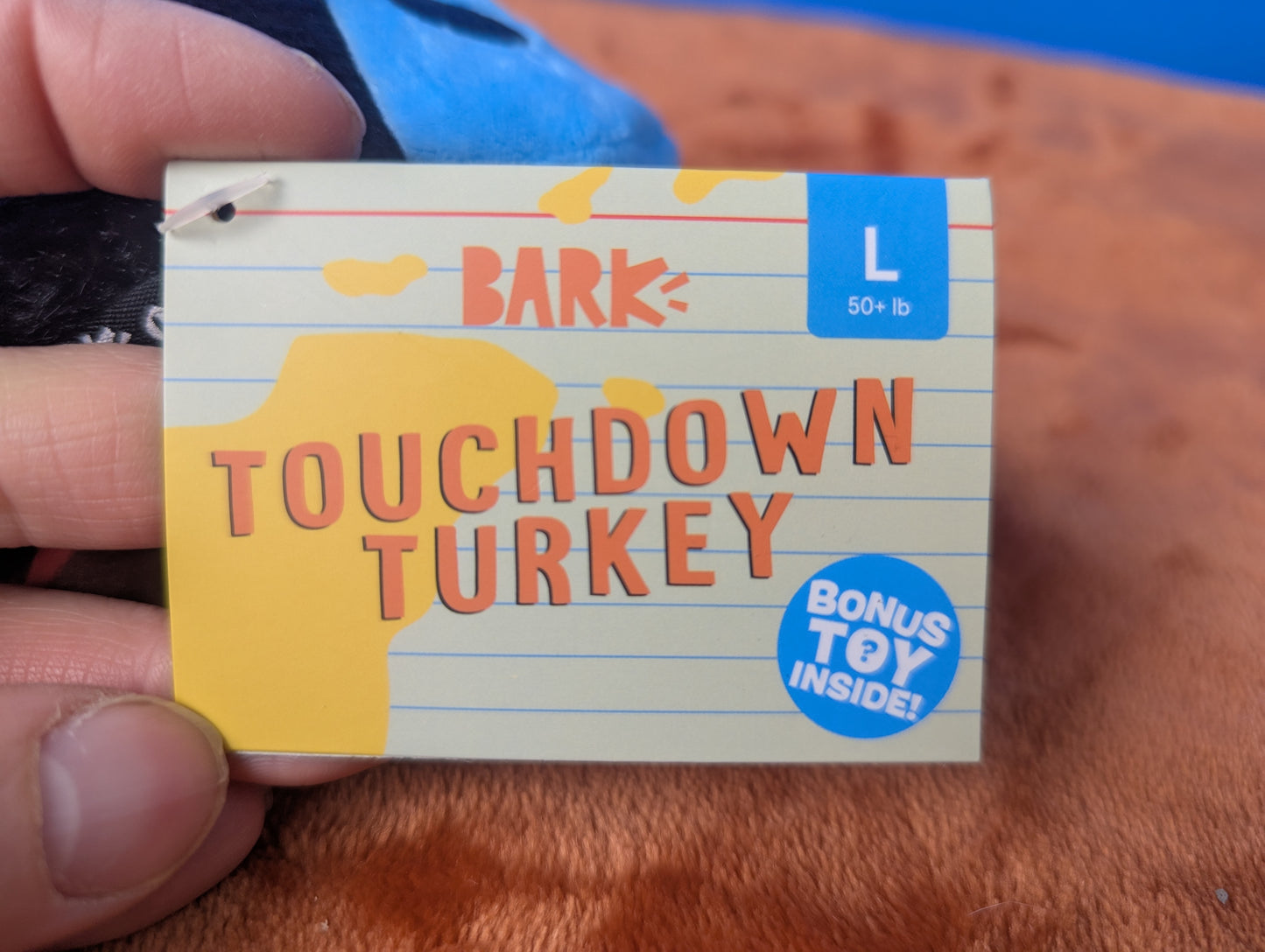 BarkBox Touchdown Turkey