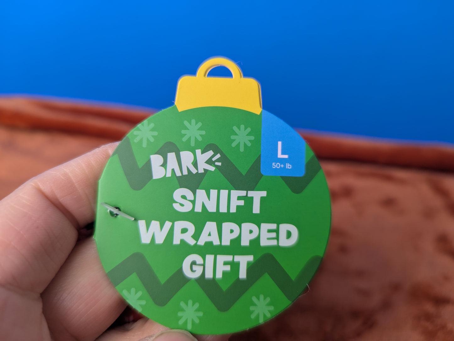 BarkBox Snift Wrapped Gift