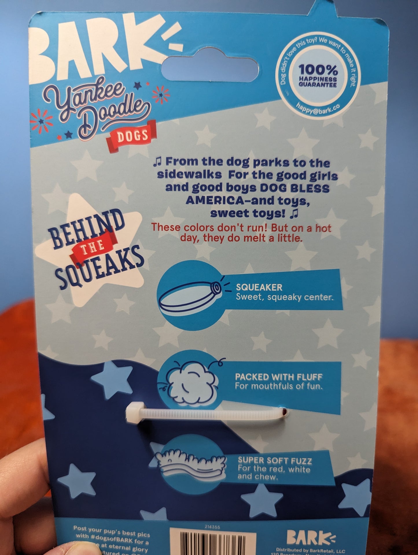 Barkbox Liberty Cone
