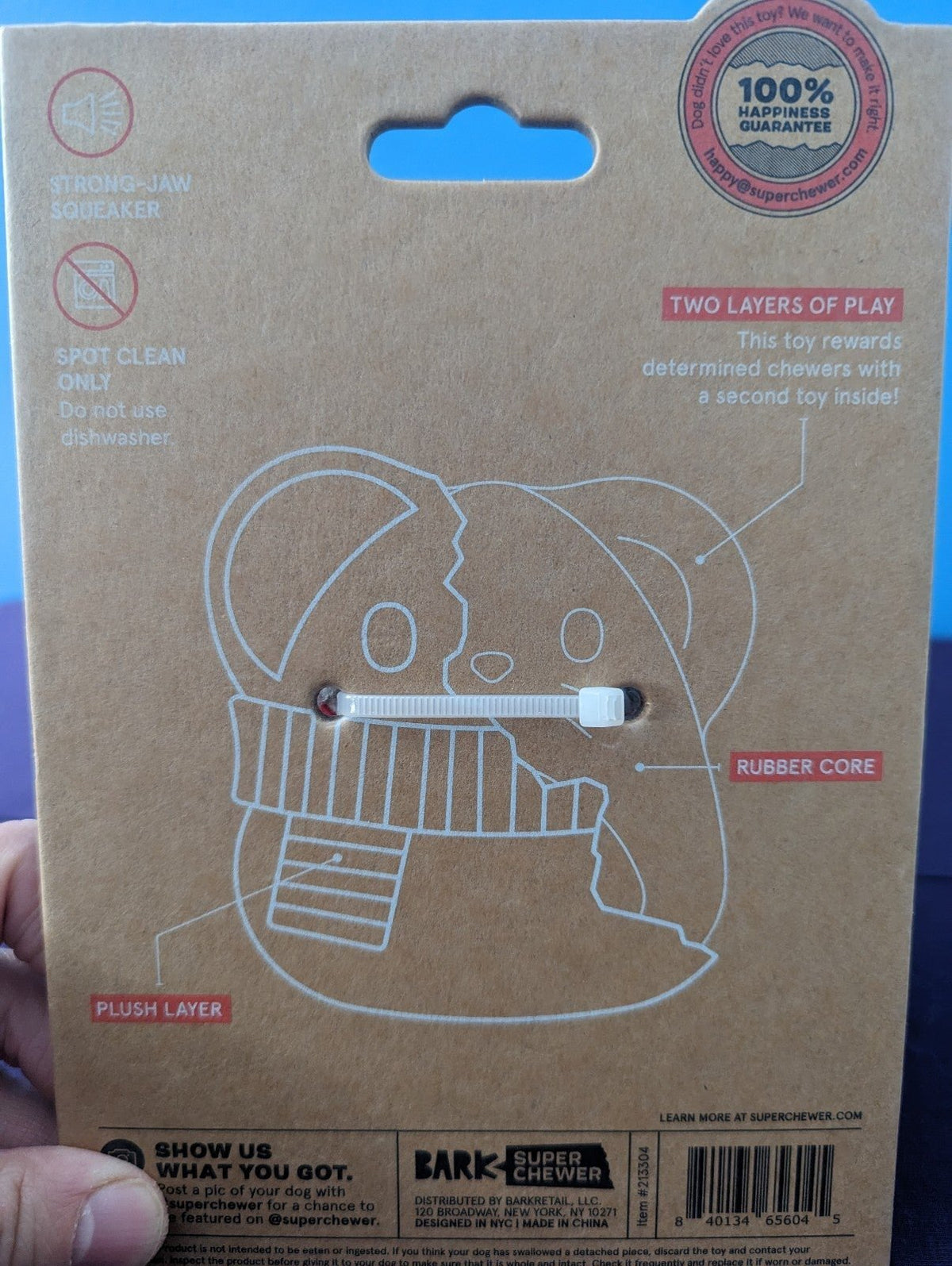 BarkBox Merry Chris Mouse