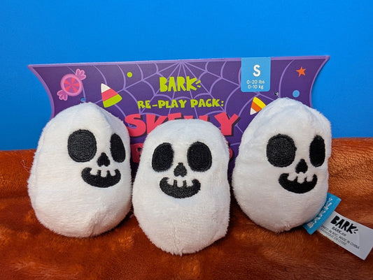 Barkbox Re-Play Pack Skelly Beans