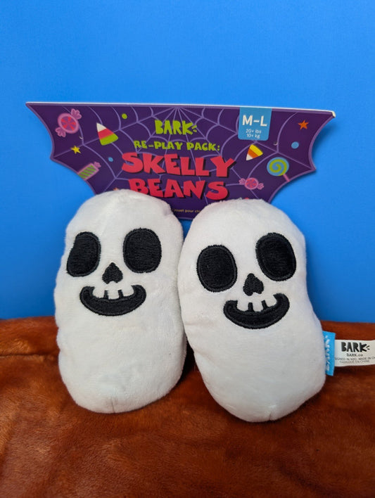 Barkbox Re-Play Pack Skelly Beans