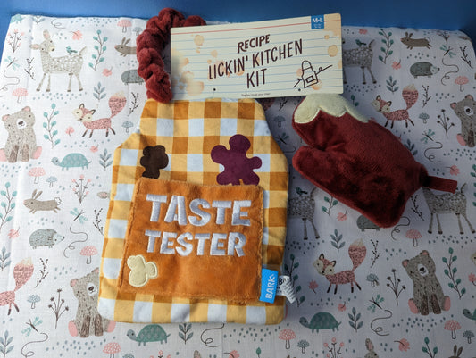 BarkBox lickin' kitchen kit