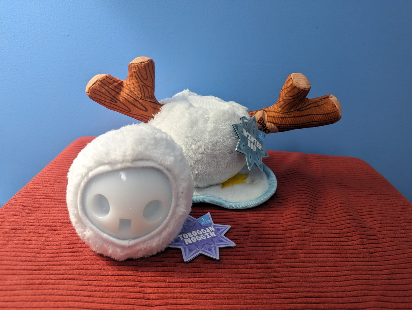 Barkbox Toboggan Noggin and Winter Bod Toy Bundle