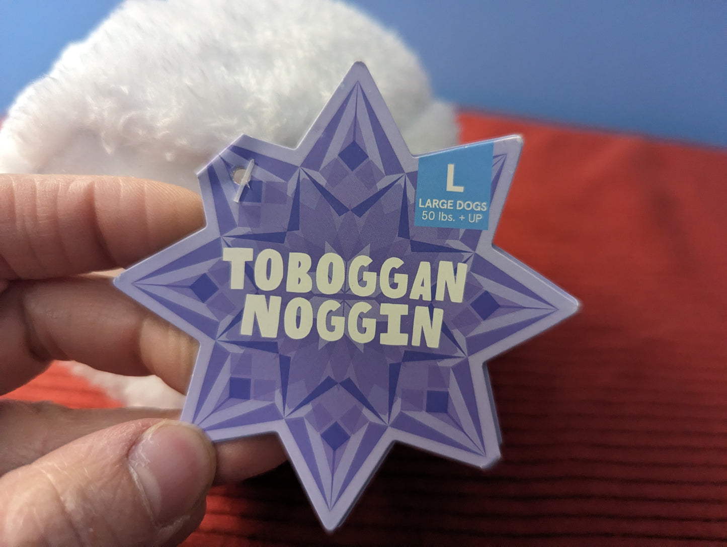 Barkbox Toboggan Noggin and Winter Bod Toy Bundle