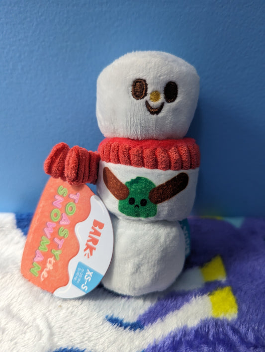 BarkBox toasty the snowman