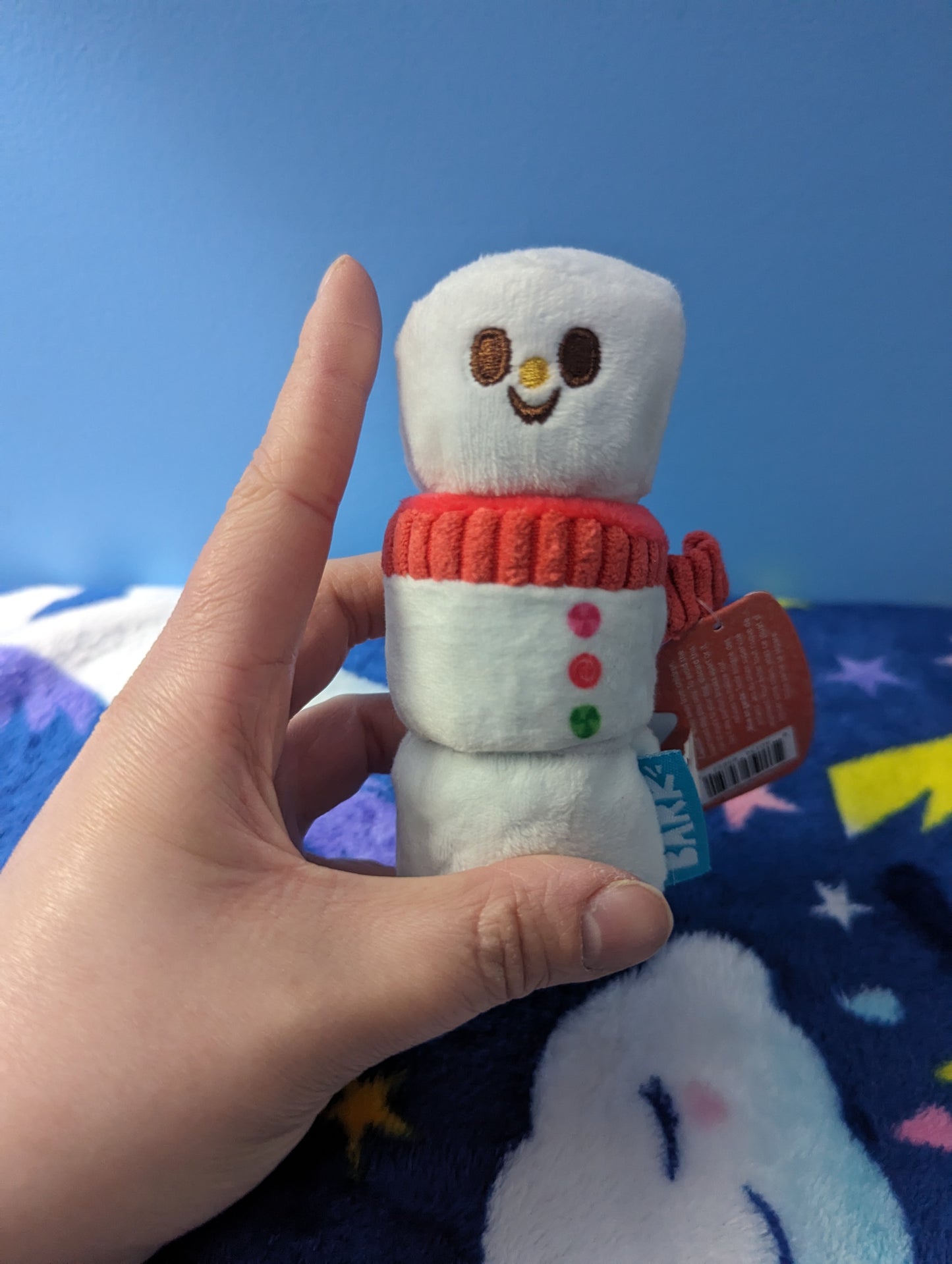 BarkBox toasty the snowman