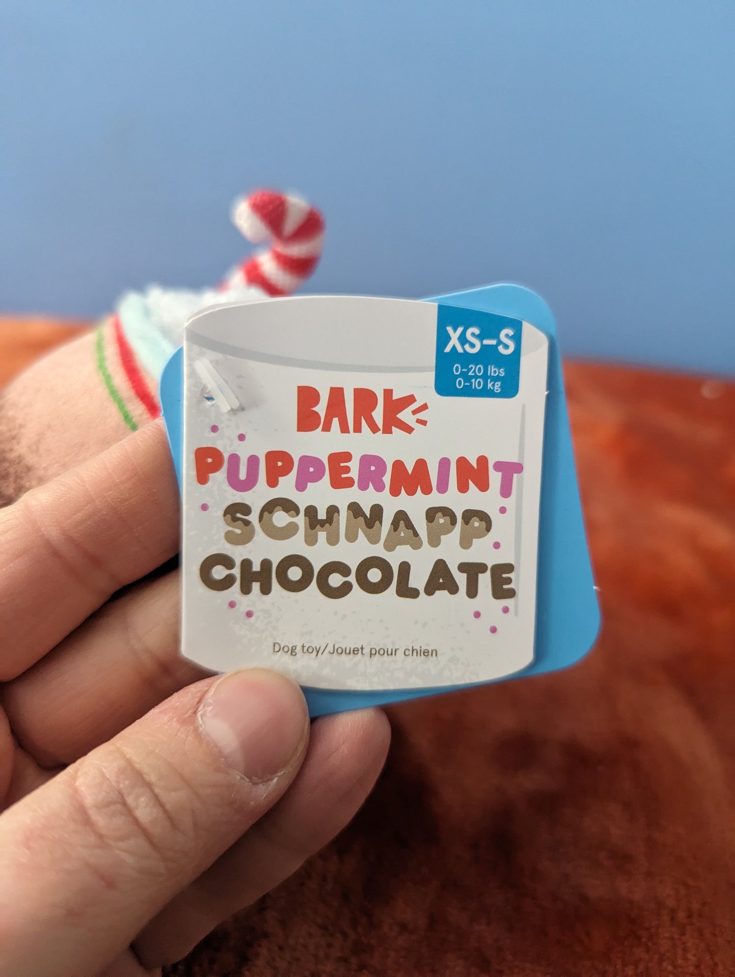 BarkBox puppermint schnapp chocolate