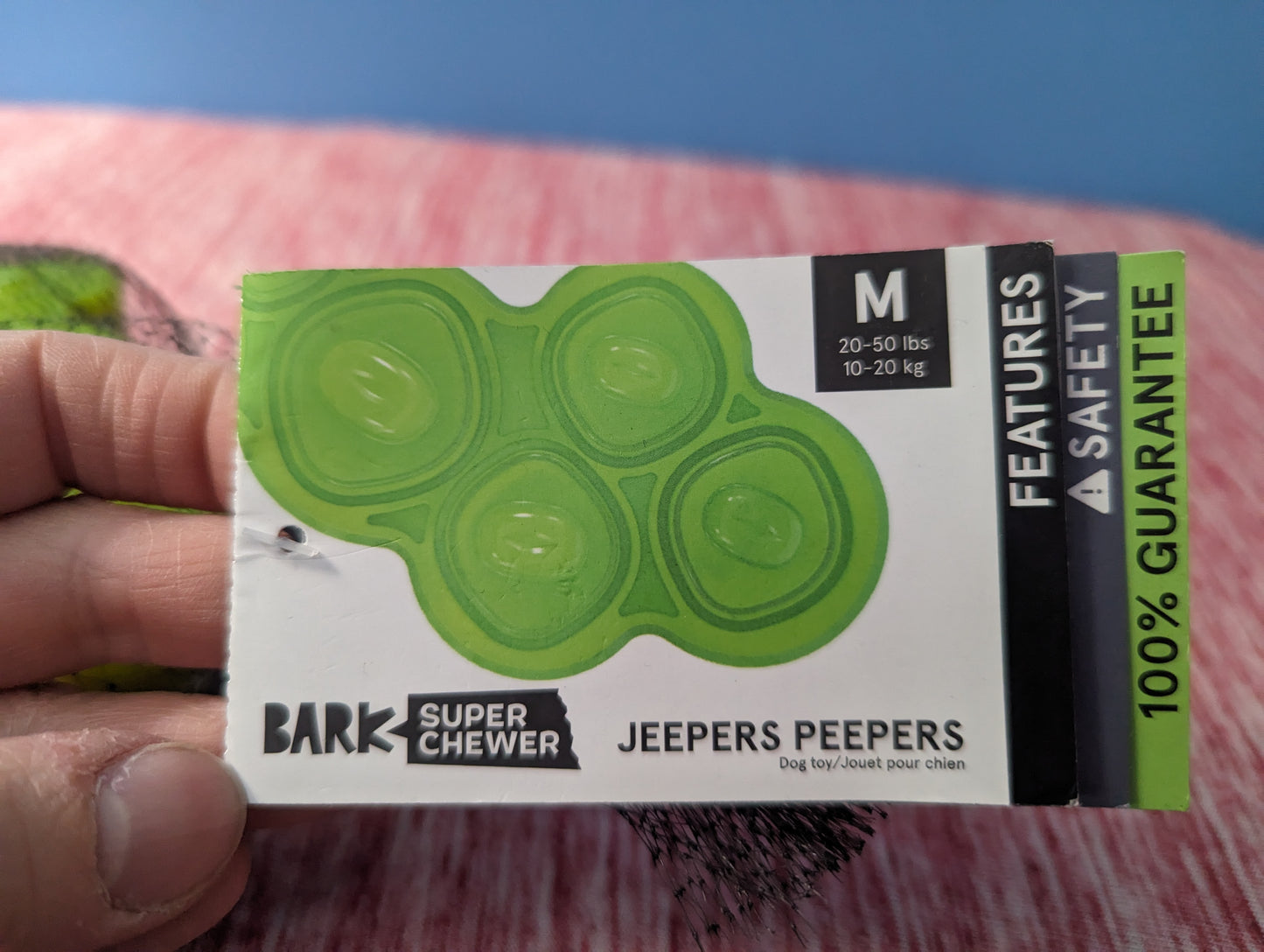 BarkBox Jeepers peepers