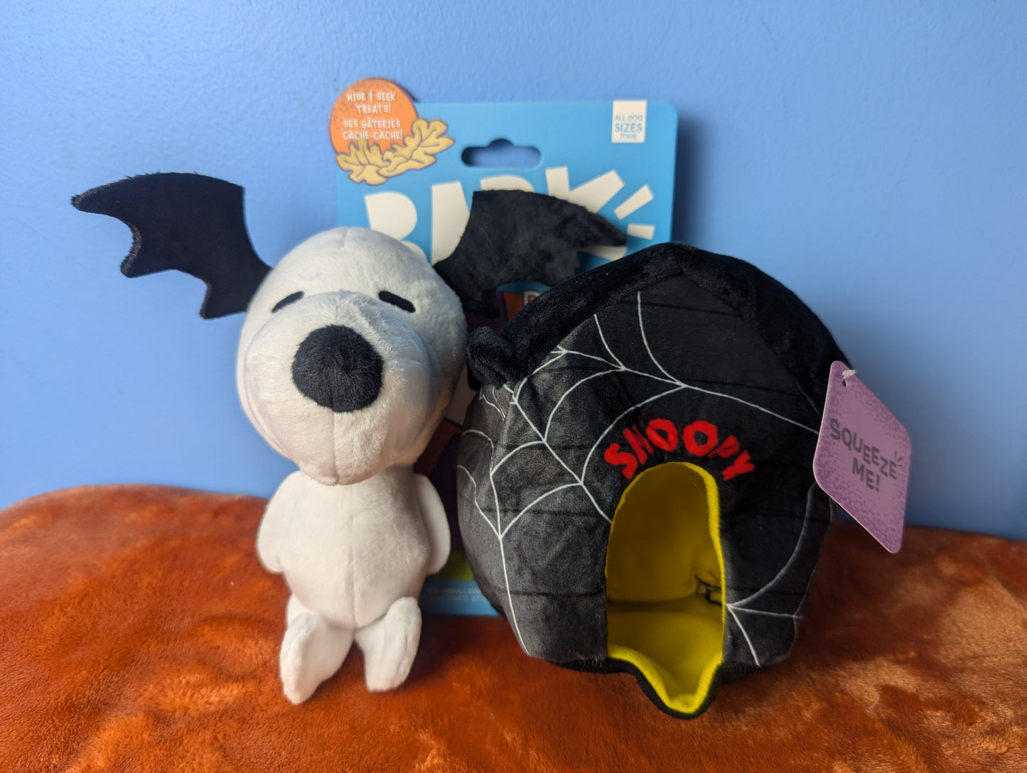 Barkbox Snoopy's haunted doghouse