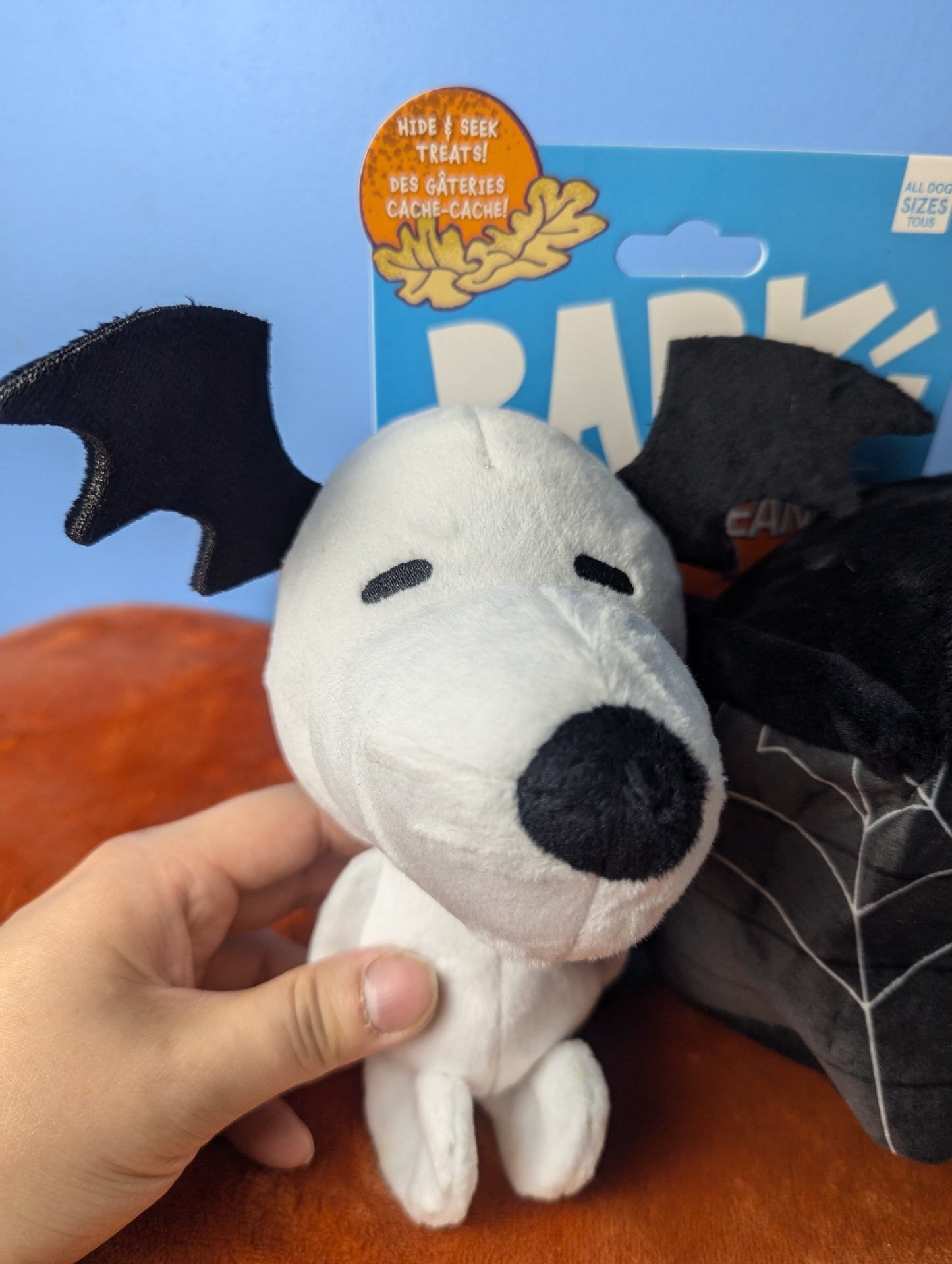 Barkbox Snoopy's haunted doghouse