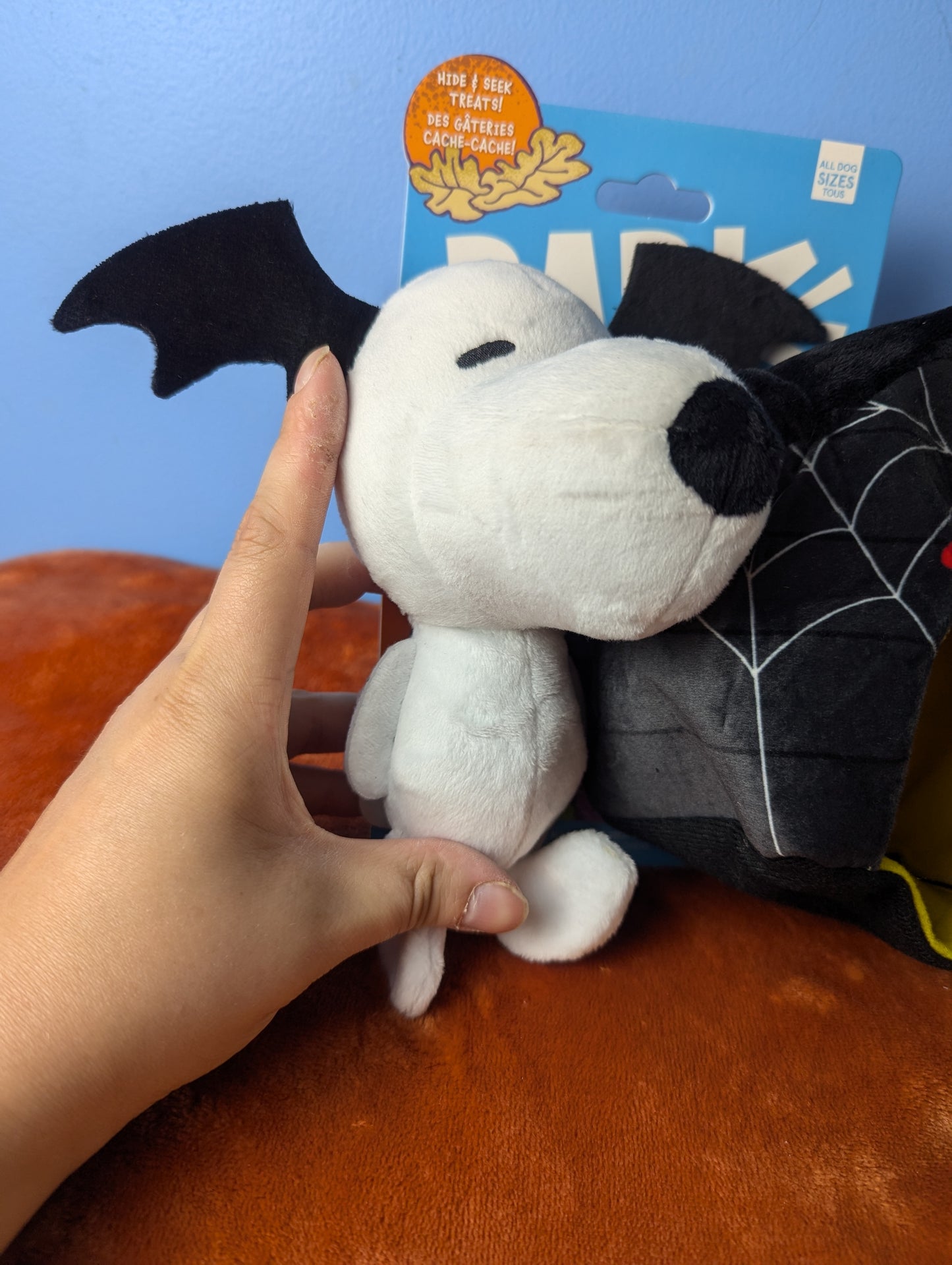 Barkbox Snoopy's haunted doghouse