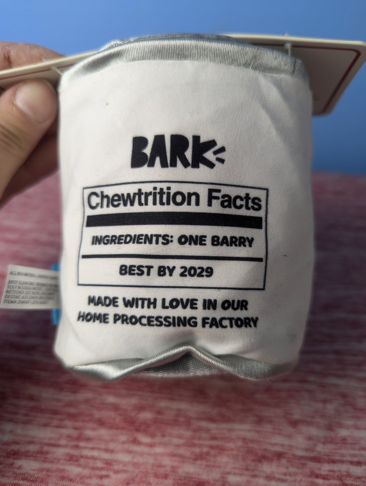 Barkbox Canned Barry