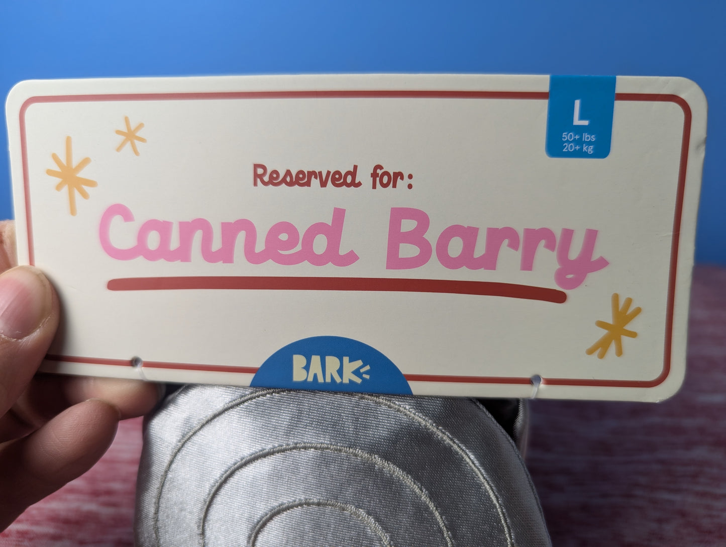 Barkbox Canned Barry