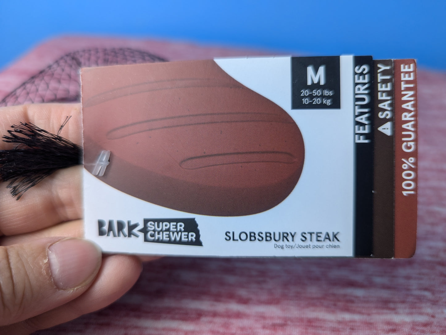 BarkBox slobsbury steak