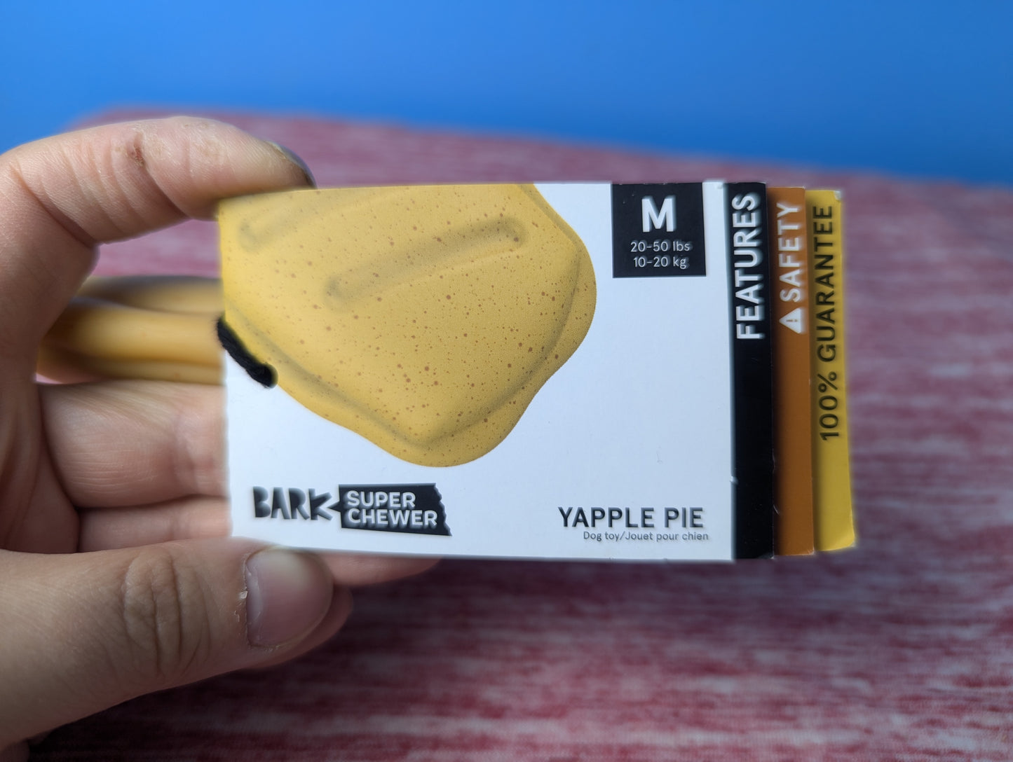 BarkBox Yapple pie