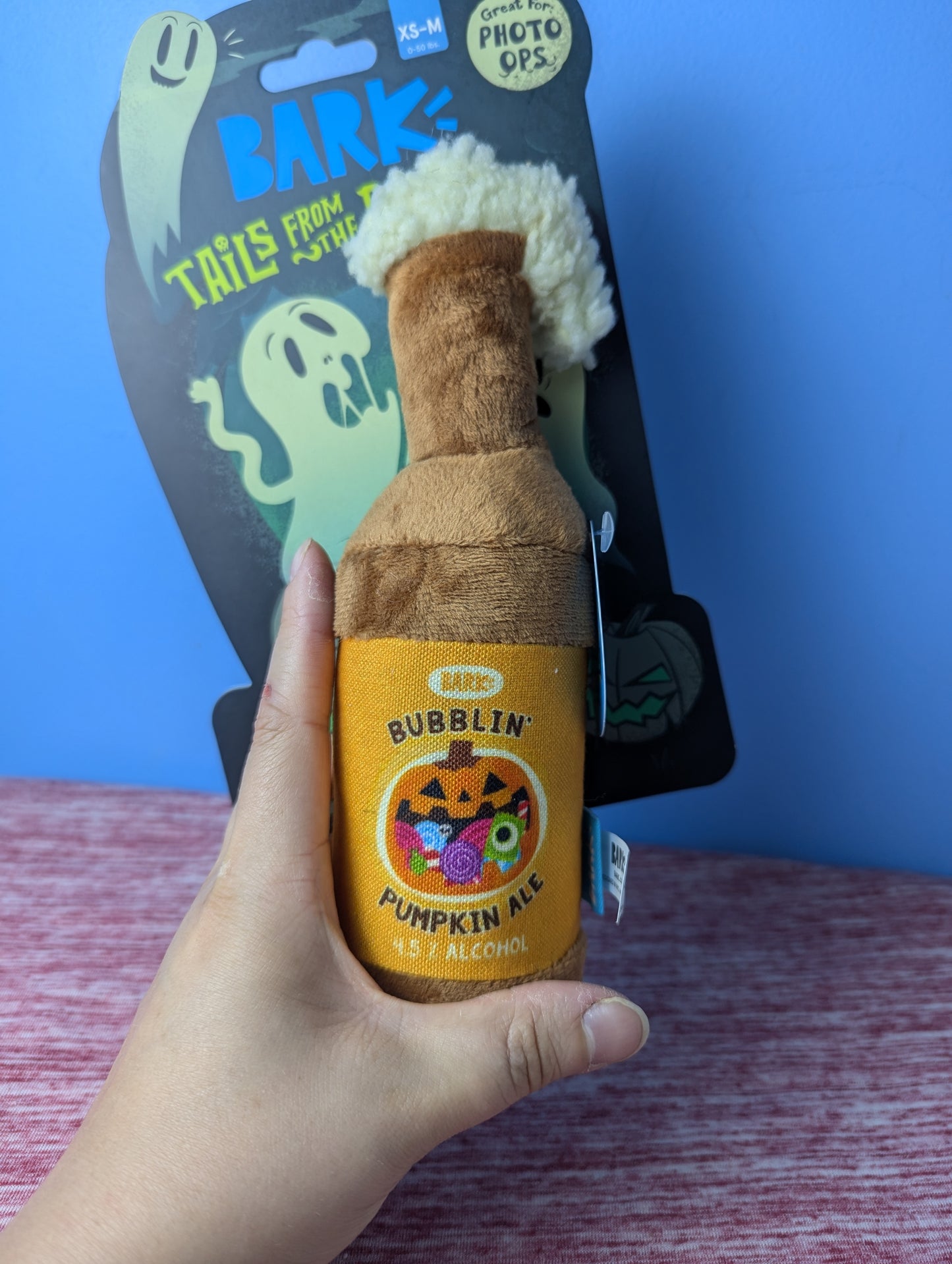 Barkbox bubblin' pumpkin ale