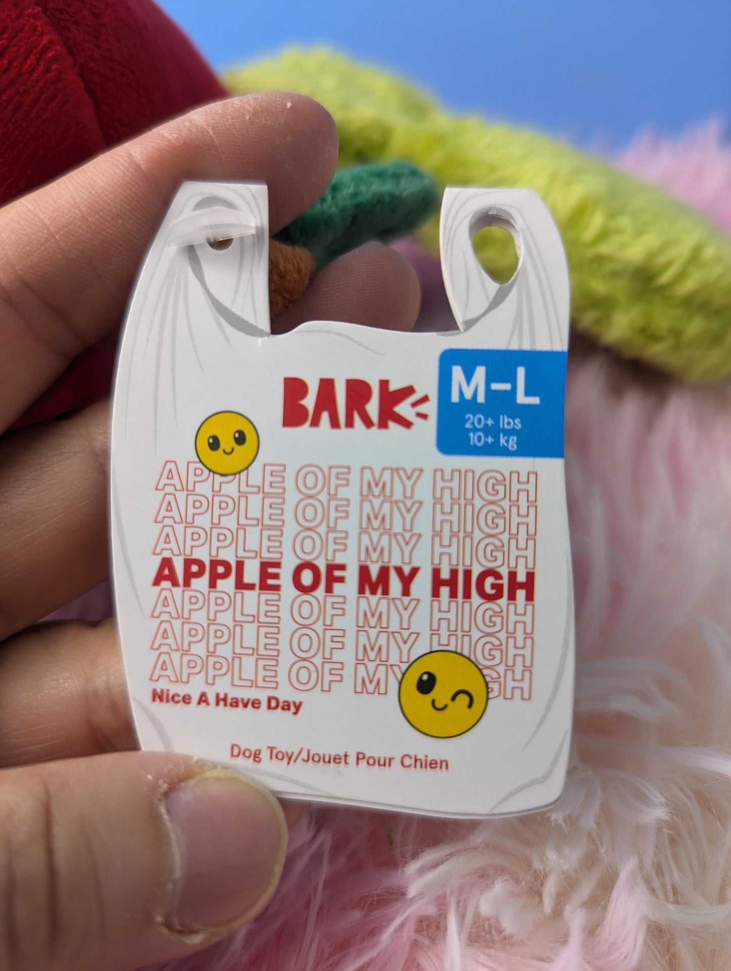 BarkBox apple of my high