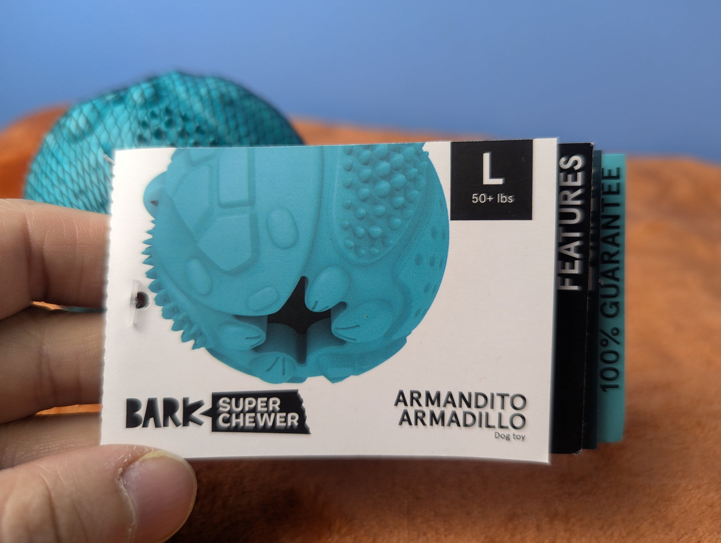 Barkbox Armandito armadillo