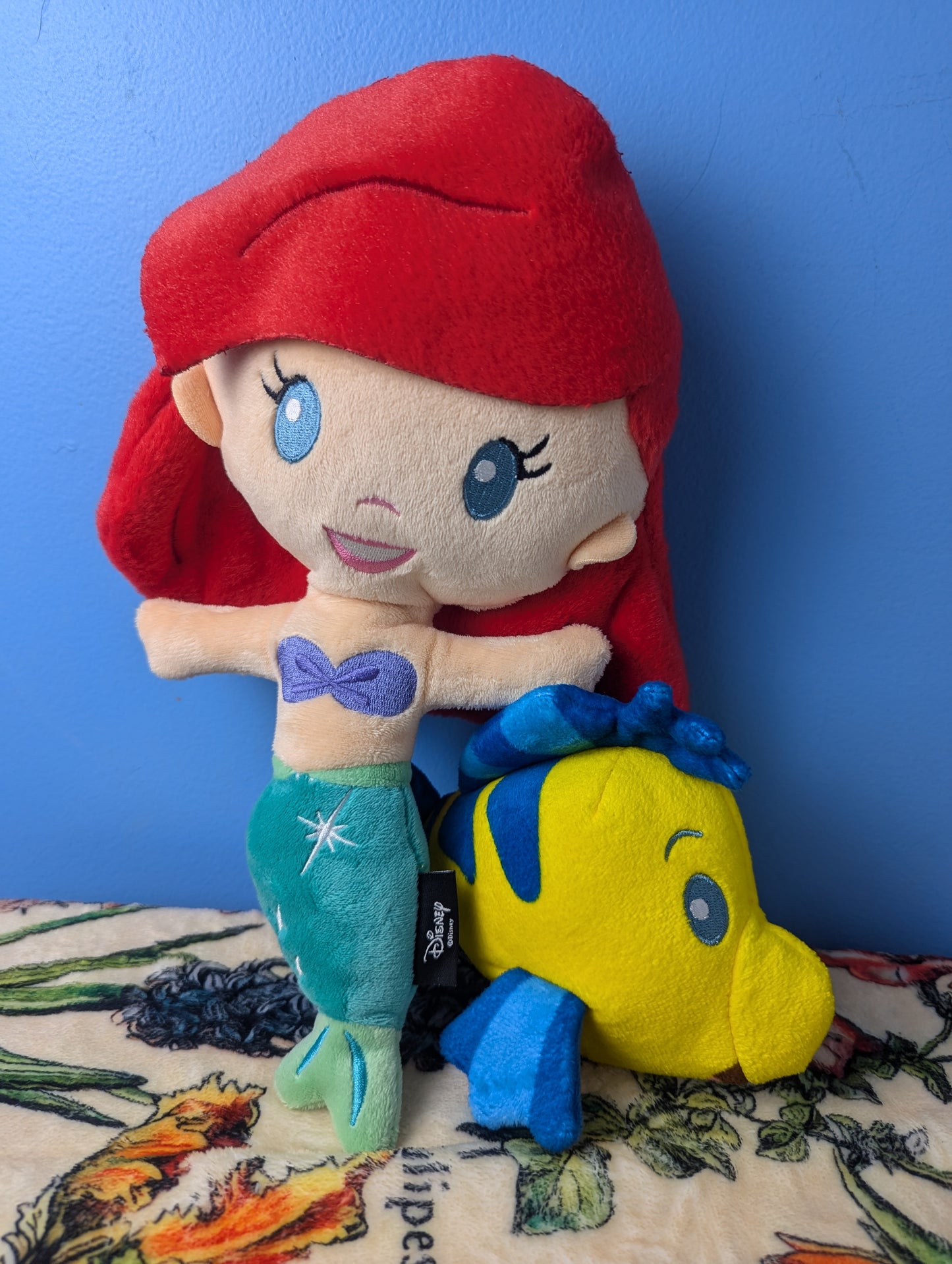 Chewy Disney Little mermaid- Ariel and flounder