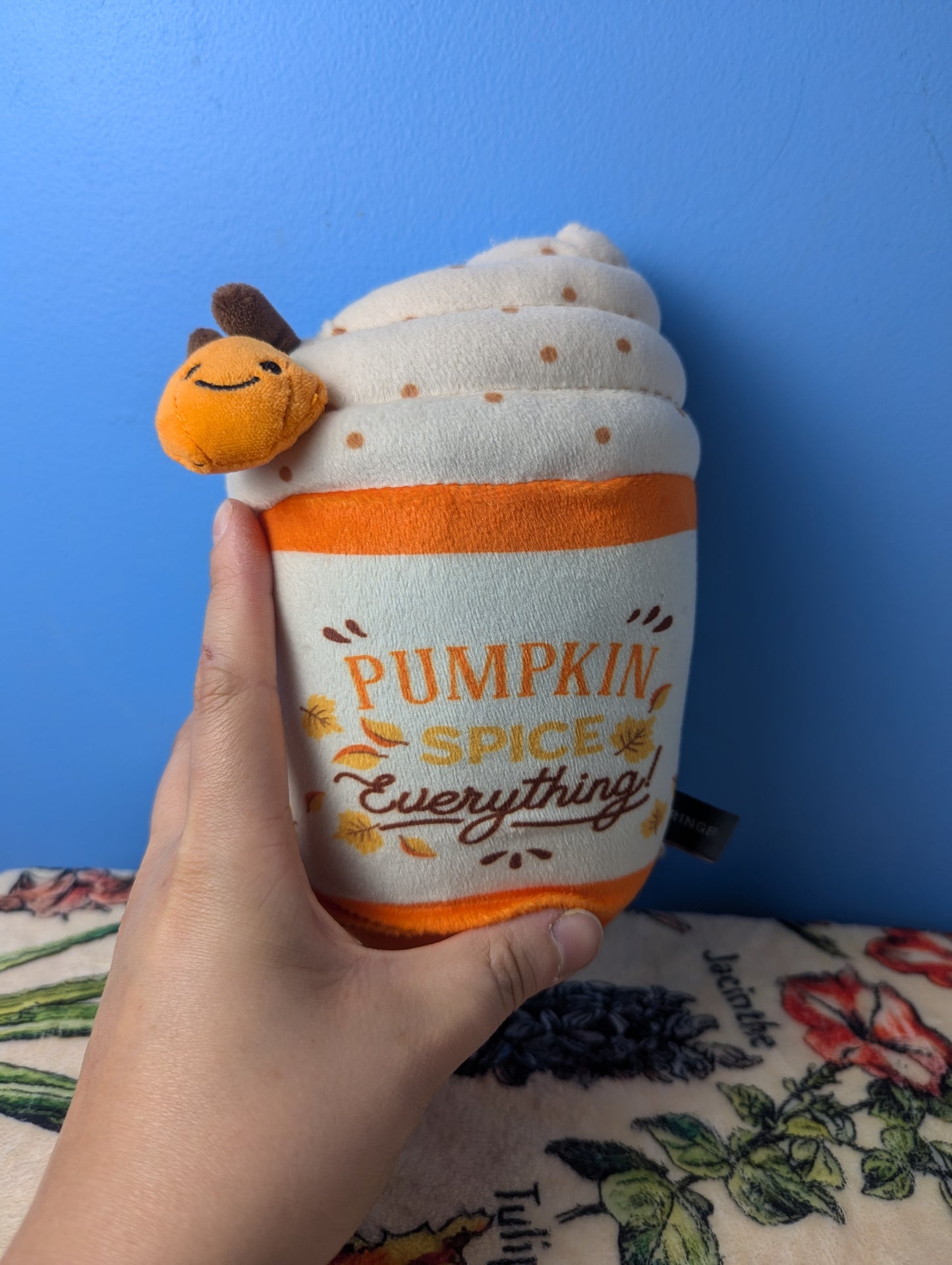 Fringe pumpkin spice latte