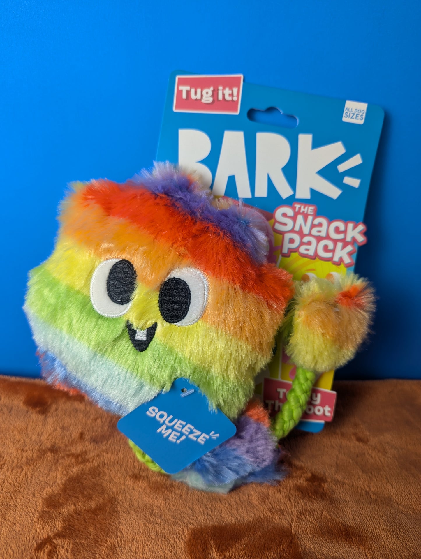 Barkbox Tooty the toot rainbow