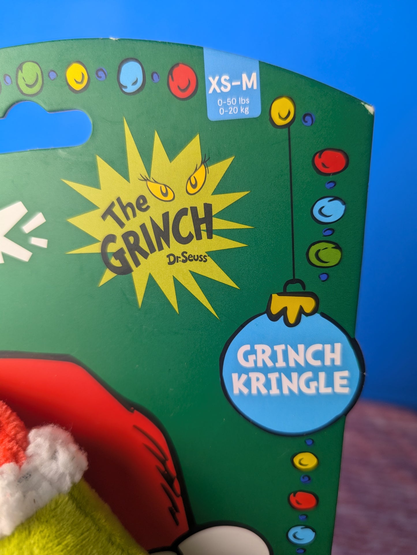 BarkBox Grinch Kringle