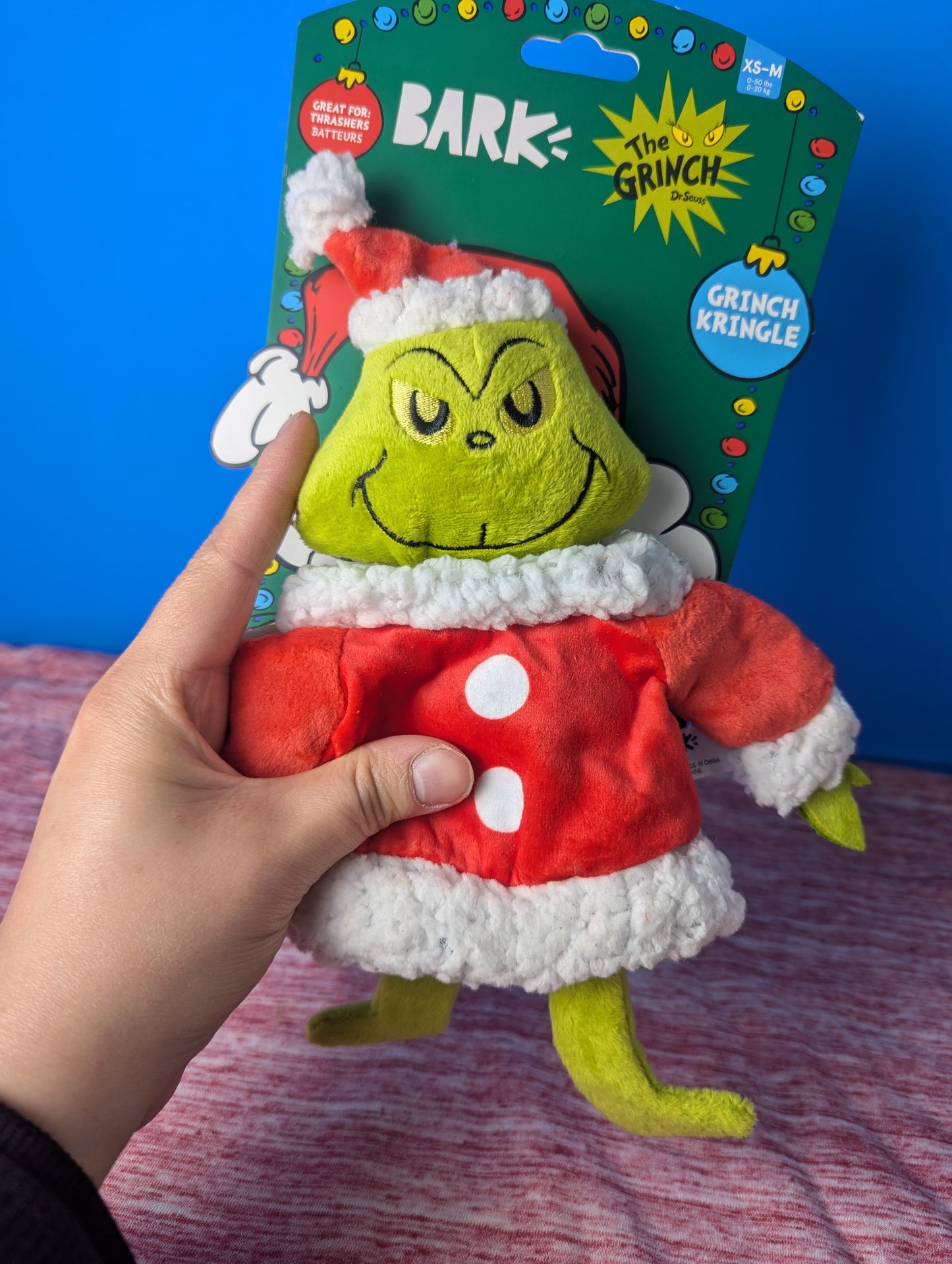 BarkBox Grinch Kringle