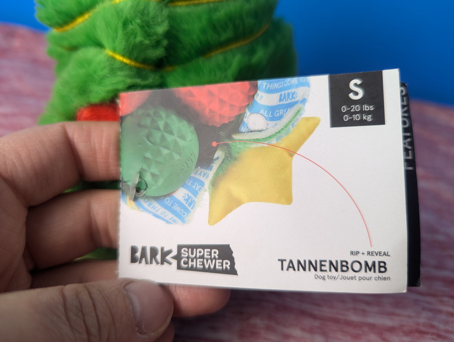 Barkbox Tannenbomb