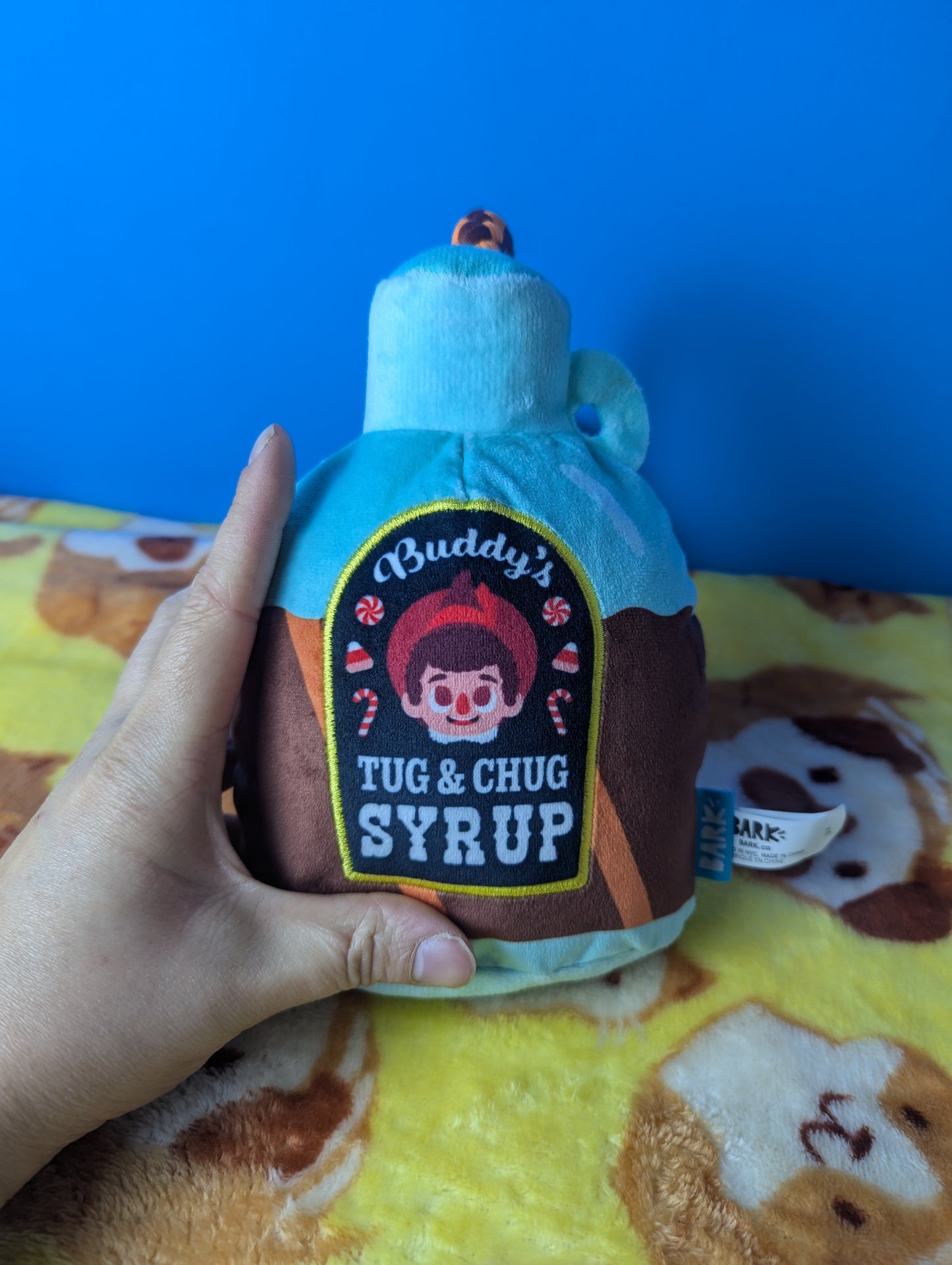 Barkbox buddy the elf's syrup