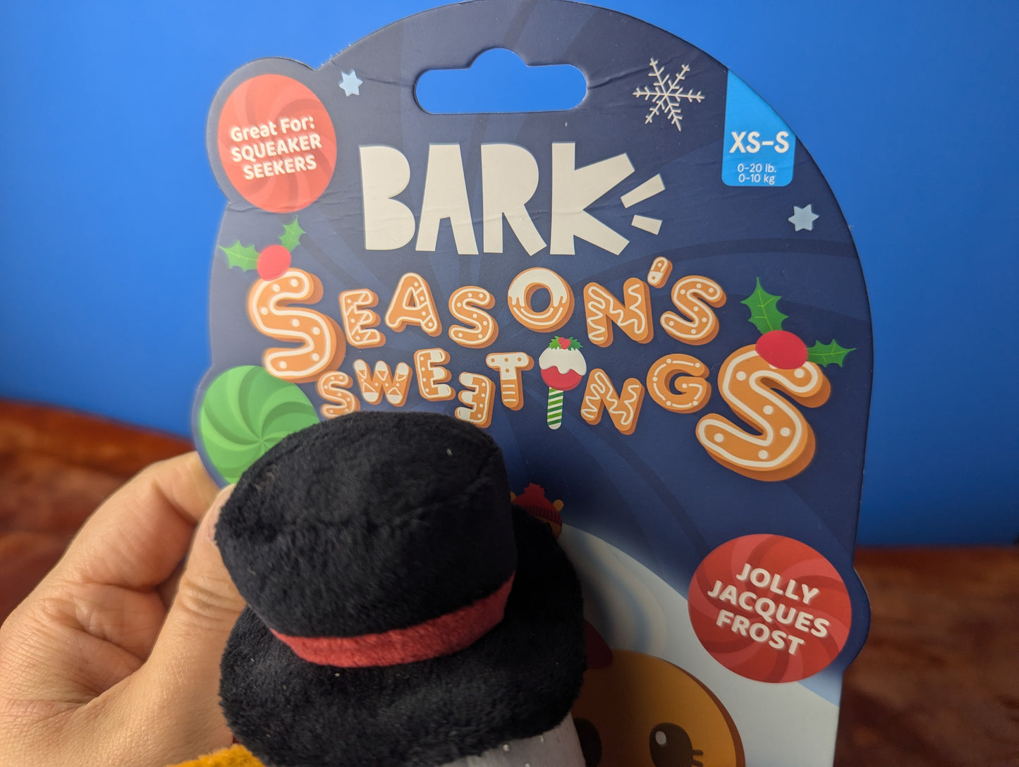 Barkbox Jolly Jacques Frost