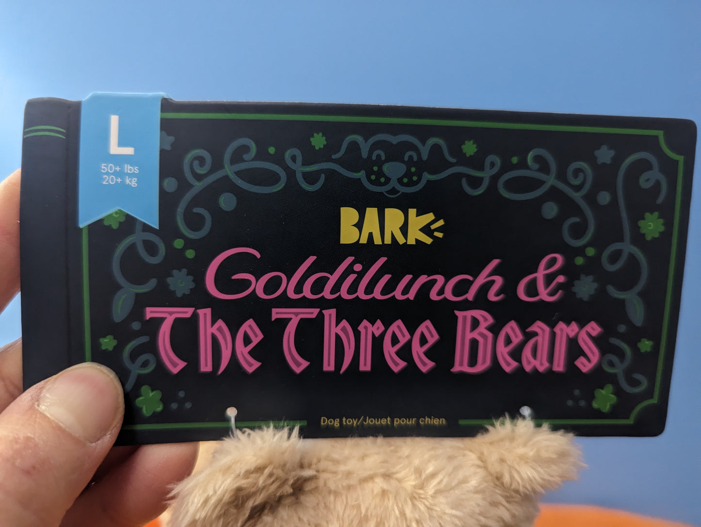 BarkBox goldilunch and the Three bears