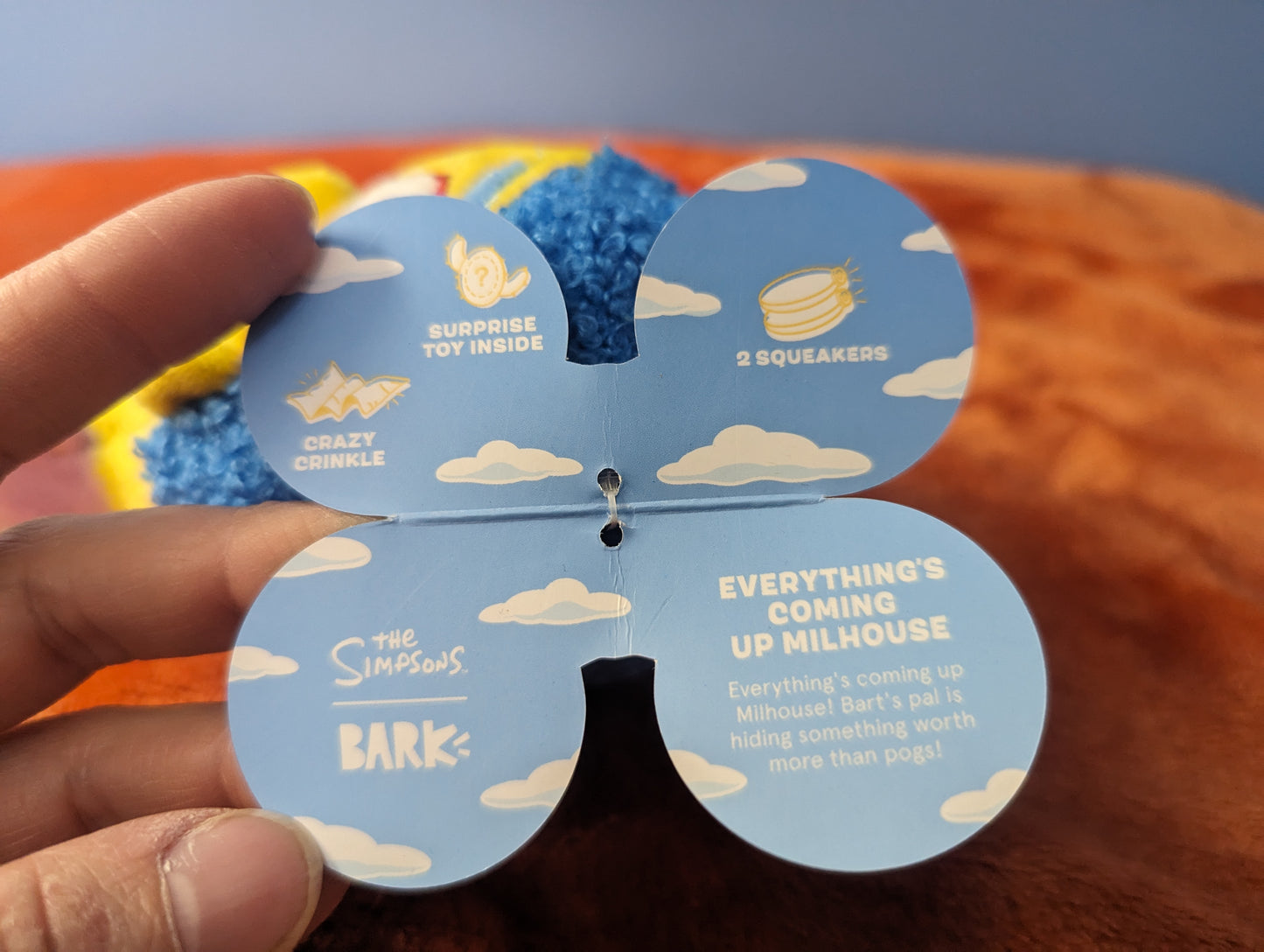 BarkBox everything's coming up Milhouse