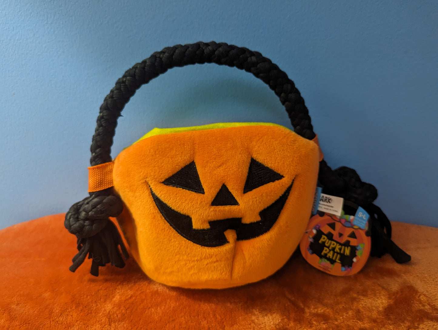 BarkBox pumpkin pail