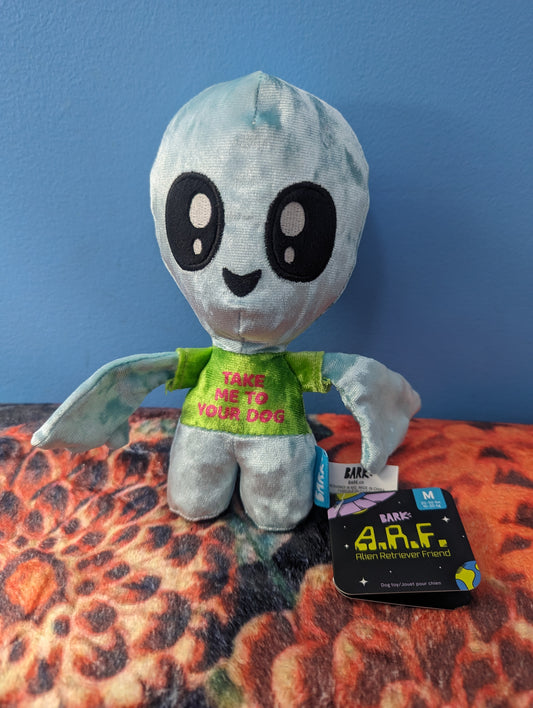 BarkBox A. R. F. Alien retriever friend,