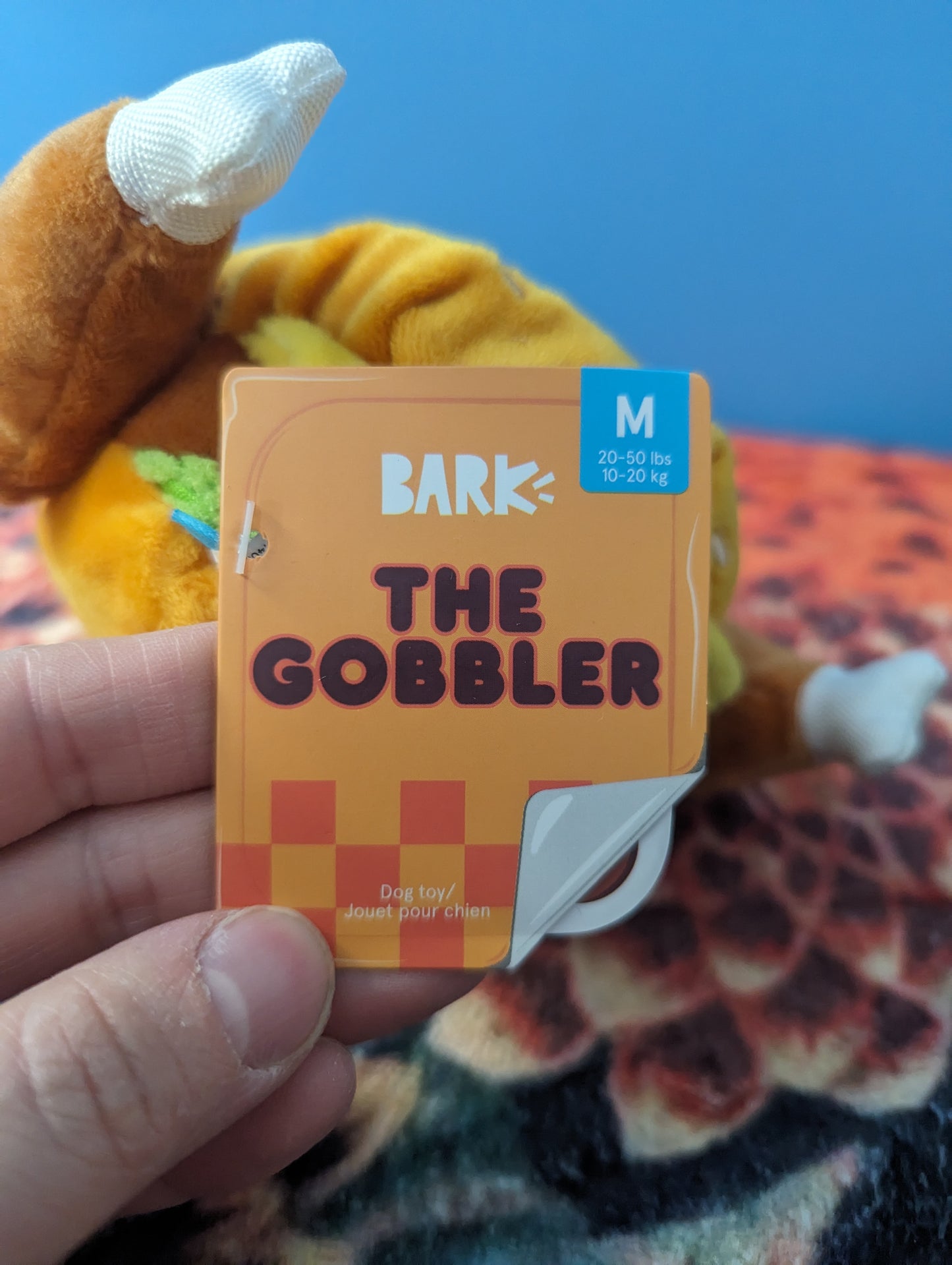 BarkBox the gobbler