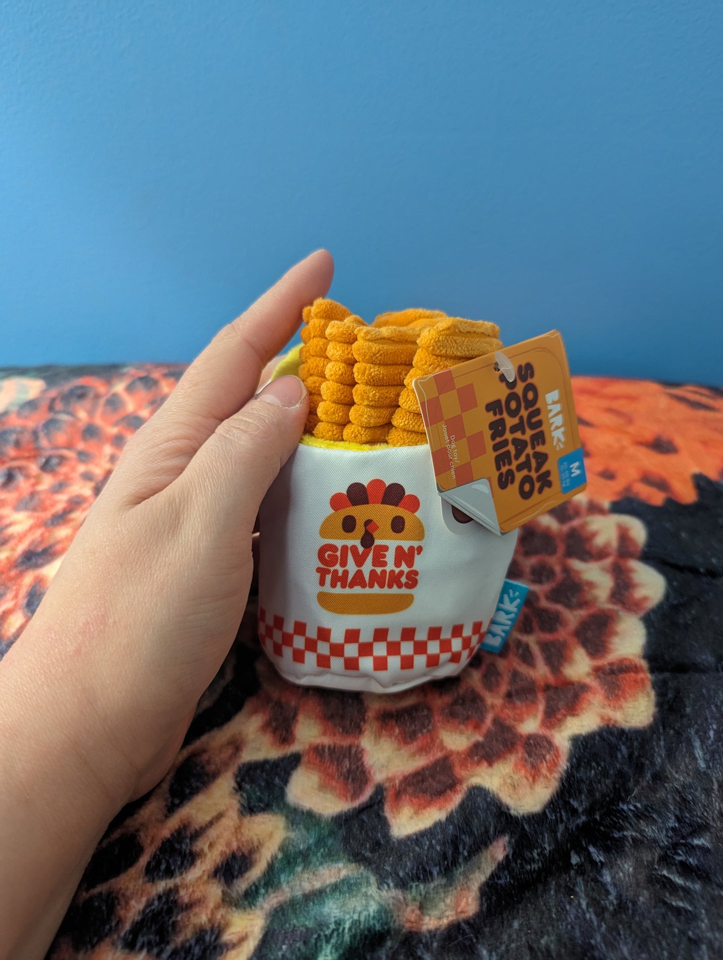 BarkBox squeak potato fries