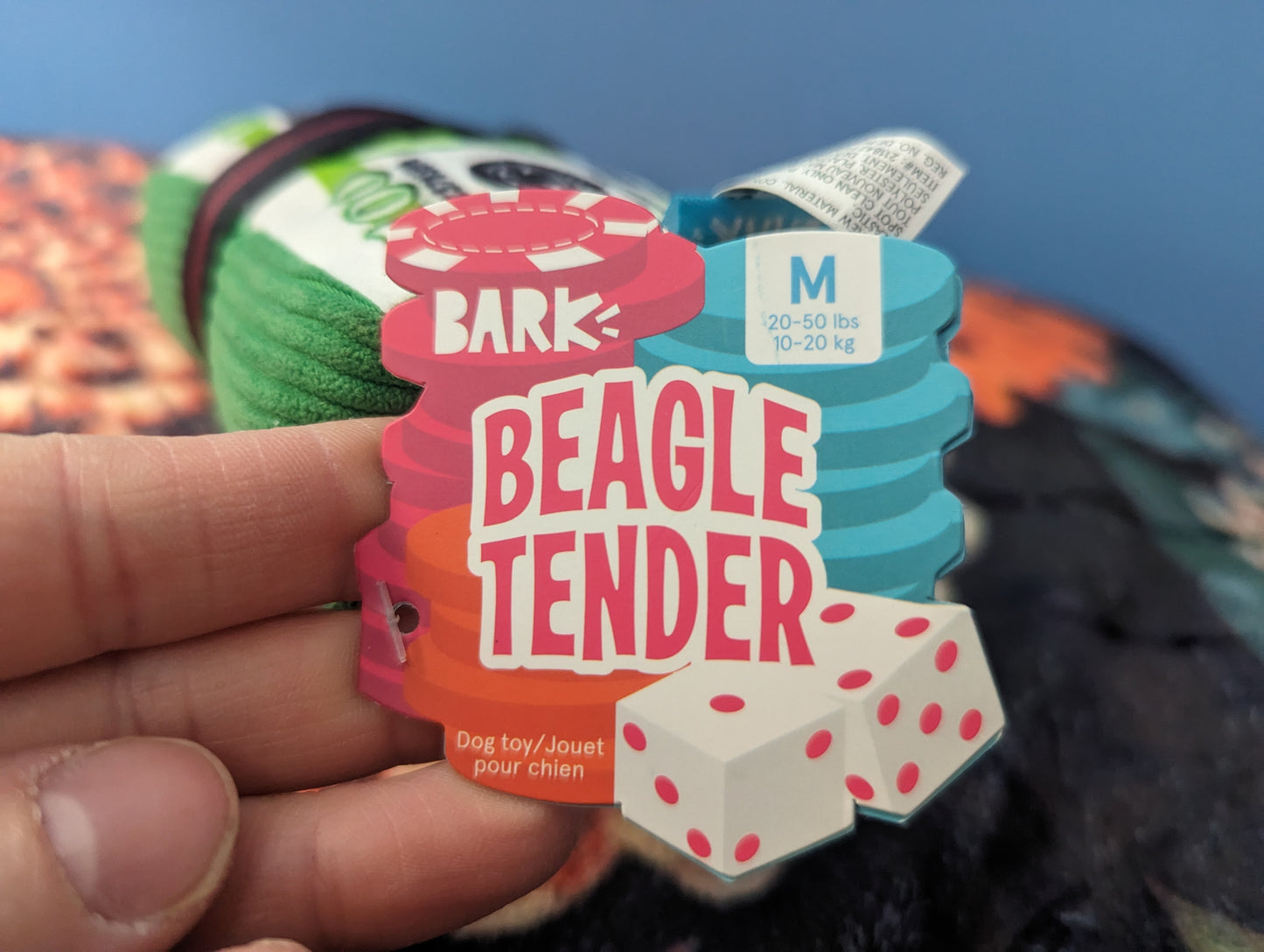 BarkBox beagle tender