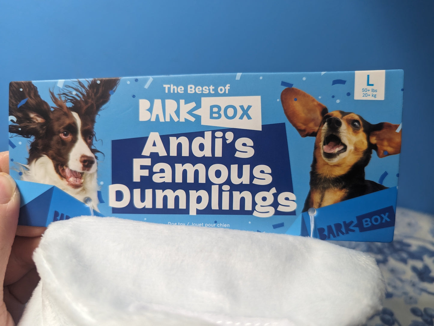 BarkBox Andi's dumplings