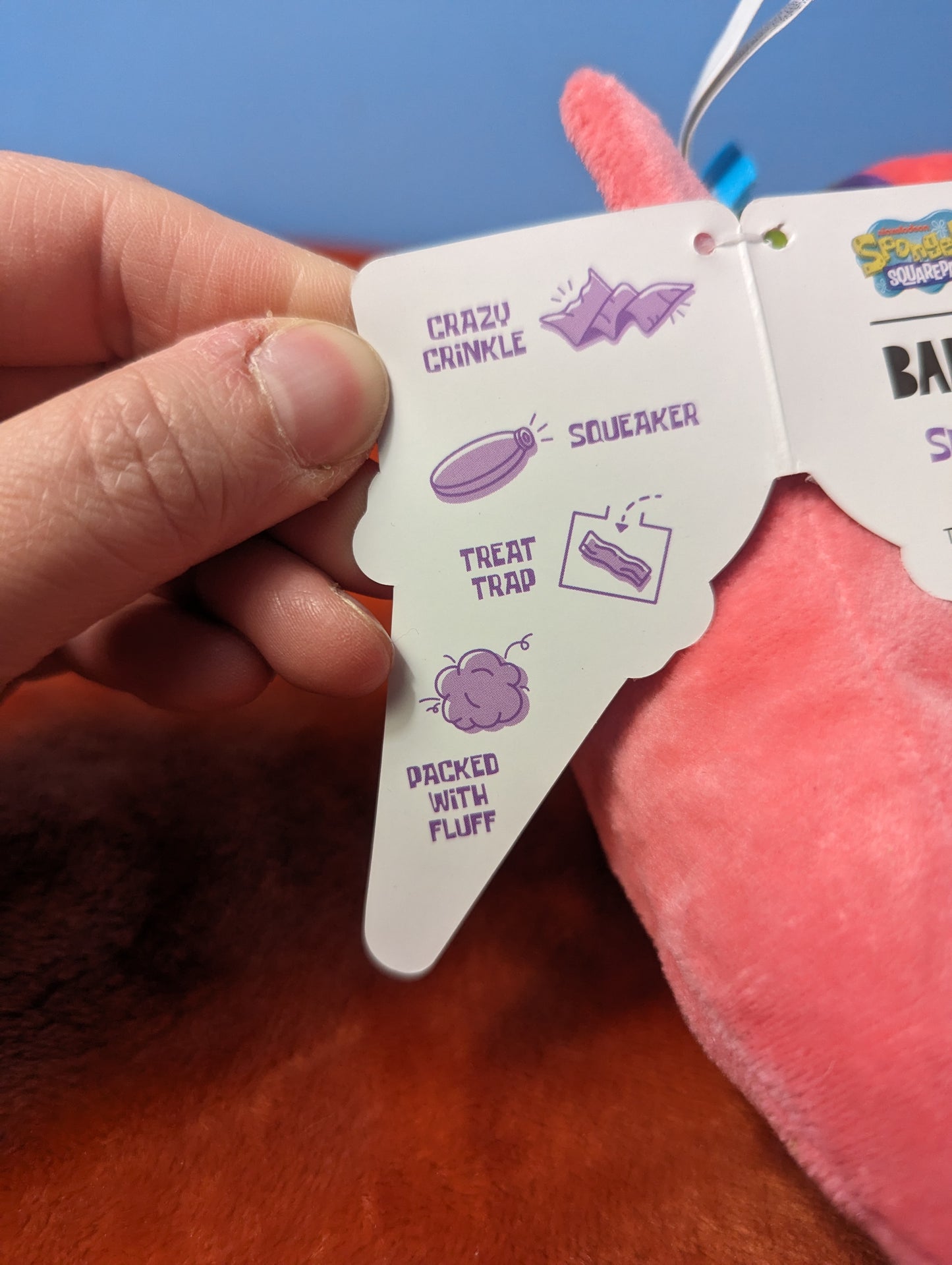 Barkbox surprised Patrick