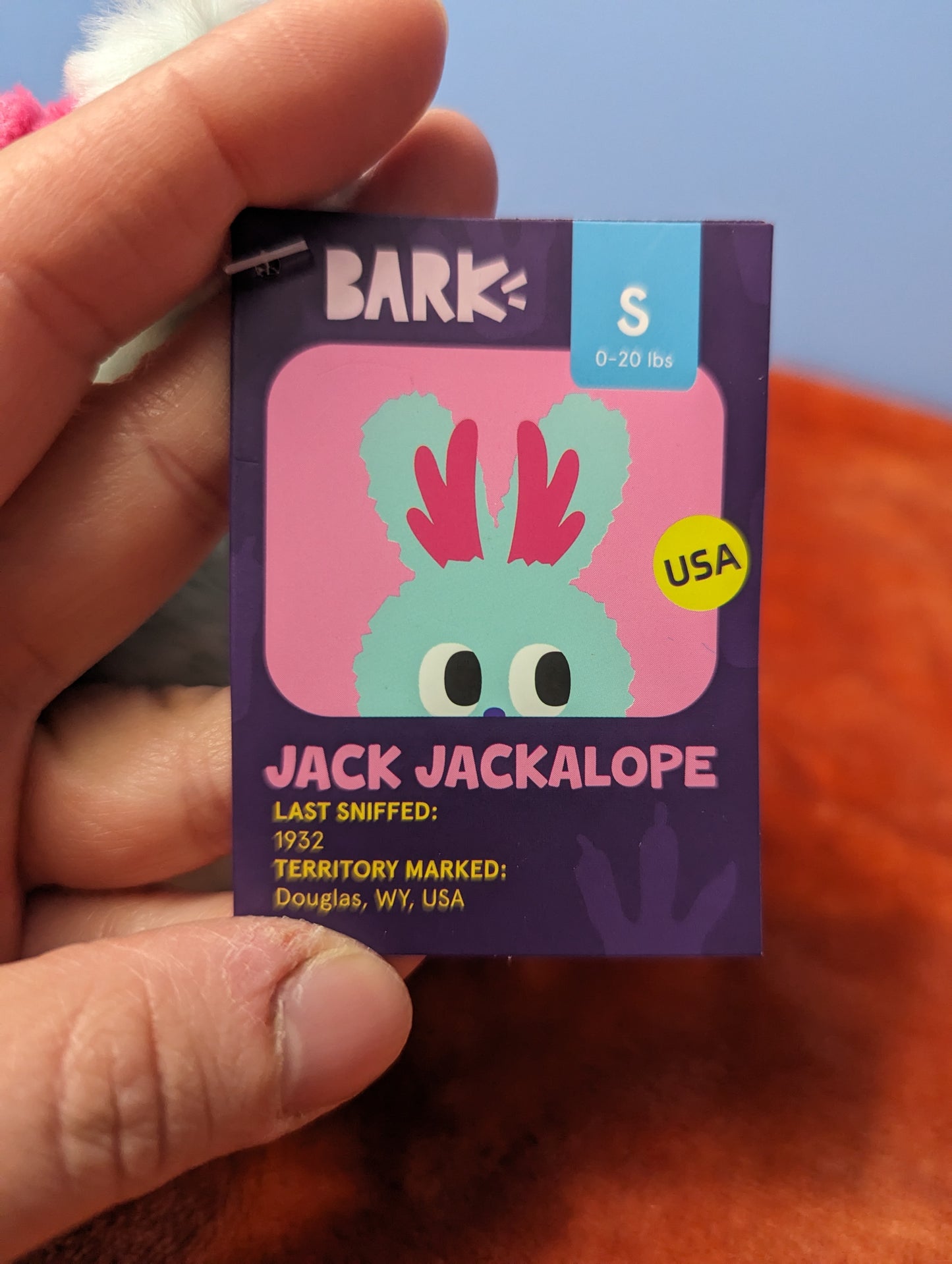 Barkbox Jack jackalope