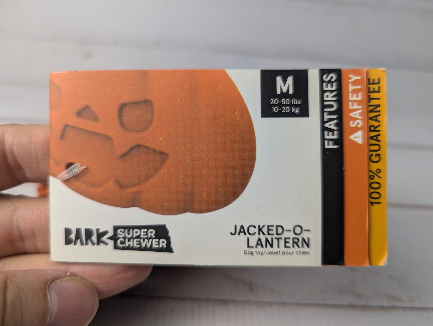 BarkBox jacked-o-lantern